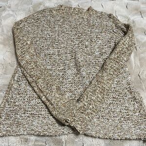 St. John's Bay Cream Cowl Neck Sweater